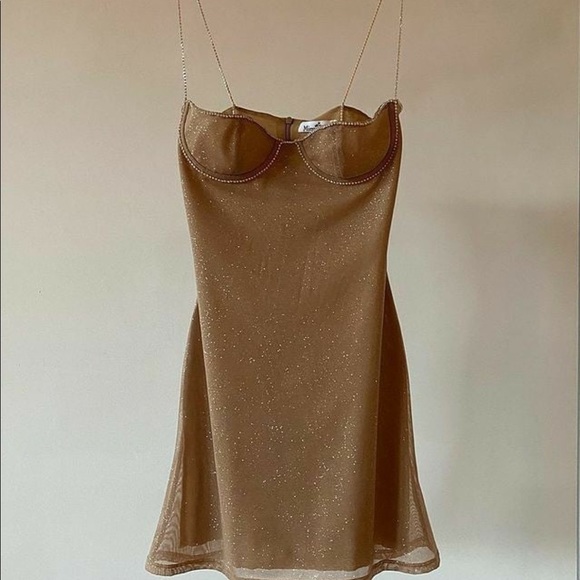*SOLD** MIRROR PALAIS FAIRY DRESS - Picture 1 of 3